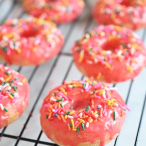 Vanilla-Glazed Baked Donuts is an easy recipe to give you familiar, old-fashioned dessert without all the hassle of rolling, cutting, and frying the dough. These donuts will remind you just how delicious breakfast or brunch can be!